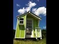 Cute Lime Green 72 sqr ft Tiny house by Trekker Trailers
