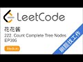 花花酱 LeetCode 222. Count Complete Tree Nodes - 刷题找工作 EP395