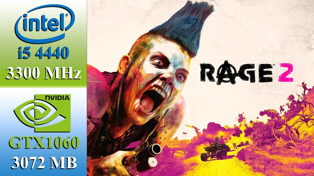 RAGE 2 ► Intel i5-4440 + Nvidia Asus GTX1063 - Ultra 1080p - YouTube Maximus *Gaming* - Топ ПК гейминга