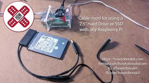 Modify a USB to Sata Adapter for a Raspberry Pi - How To Break It