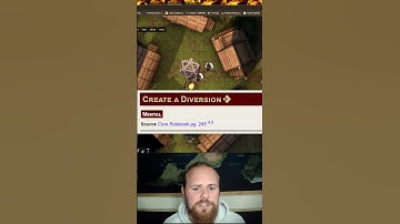 Pathfinder 2e Deception Actions pt3 #shorts