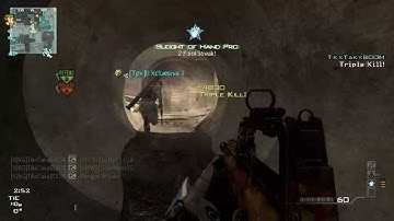 MW3 - SHOOT C4 = Triple Kill.