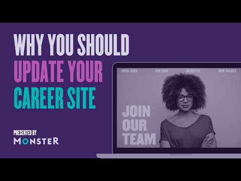 Monster Webinar: Update Your Career Site