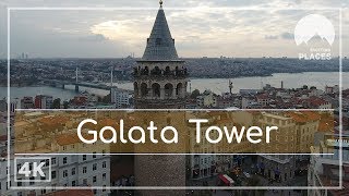 Galata Tower, Istanbul, Turkey (4k Ultra HD)