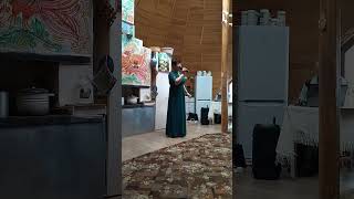 "Белым покрывалом". Золотой голос Горного Алтая в Солоновке. Квартирник.