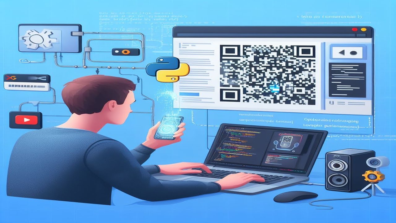 Python QR Code Generator Tutorial || just 3 Lines of Code Step by Step ...
