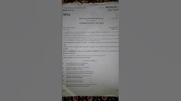 B.Ed.(part -2) examination, 2021 EPC-4 UNDERSTANDING THE SELF    RAJASTHAN UNIVERSITY #B.Ed. #R.U.