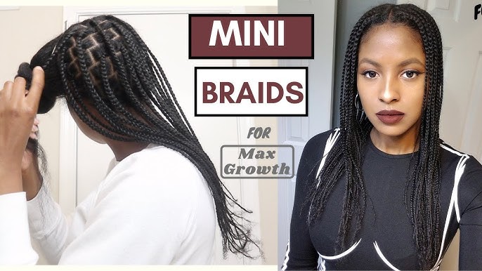 Protective Style 🌻 Micro Braids Duration 🌻 8-9 hrs Last 🌻 12