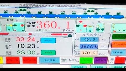 BOPP adhesive tape coating machine with 400m/min fully automatic non-stop running