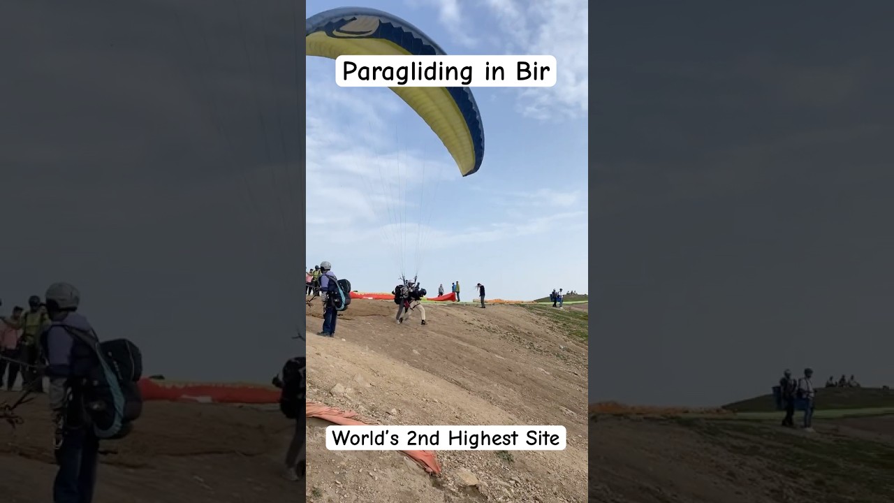 🪂 Paragliding in Bir Billing will start soon!