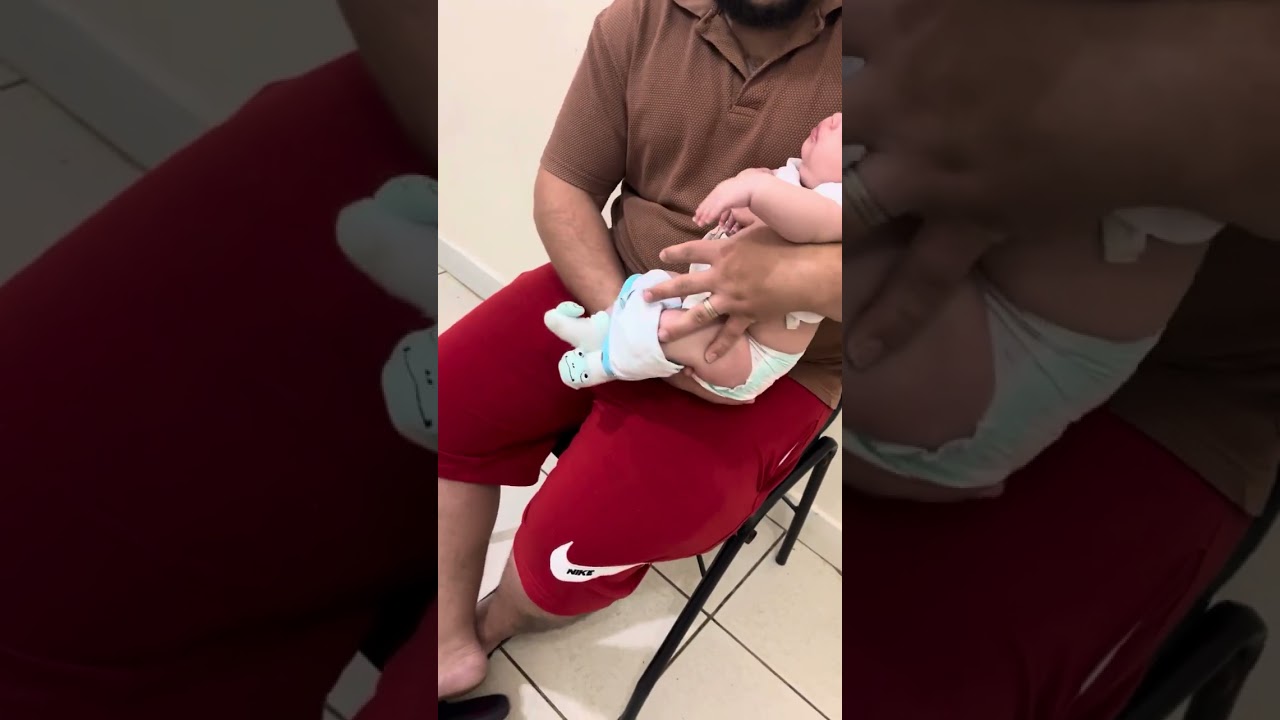 Vacina de 2 meses na Ísis. 02/09/2025