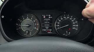 Suzuki S-Cross – How to Change Fuel Economy Reset Mode