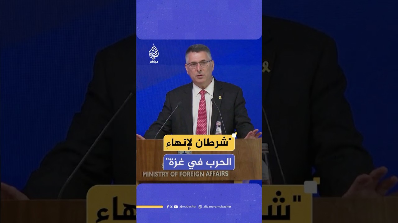 وزير الخارجية الإسرائيلي: يمكن أن تنتهي الحرب في غزة غدا إذا عاد الرهائن وتخلت حمـ.ـاس عن سلاحها