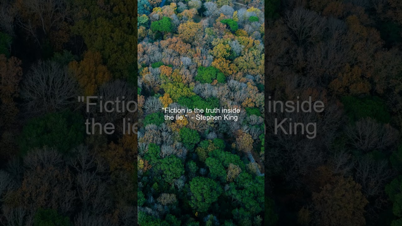 Fiction is the truth inside the lie.