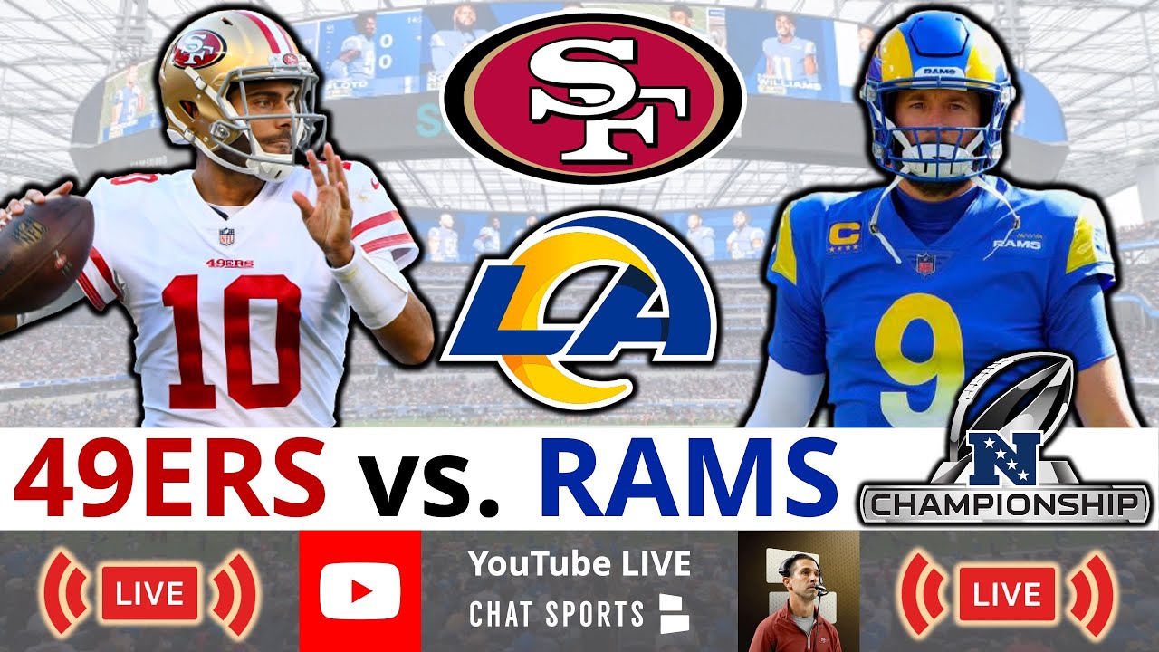 rams 49ers live stream