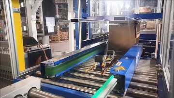 Case Packaging System, Inline carton erector machine