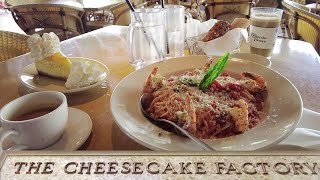 The Cheesecake Factory and Waikiki Beach