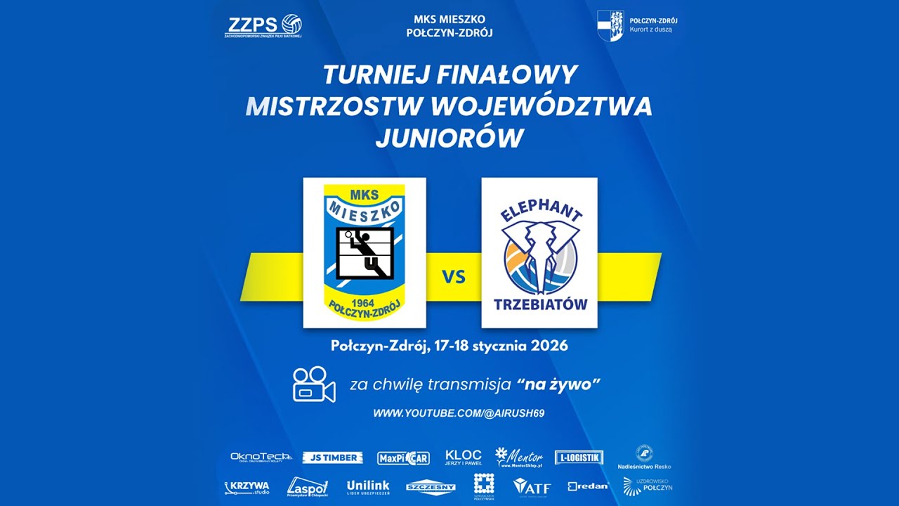 6 mecz MKS MIESZKO Połczyn Zdrój - SUS TRAVEL ELEPHANT Trzebiatów