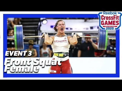 ��crossfit Games 2020 Event 2 �� Crossfit Games 2020 Sara Sigmundsdottir f...