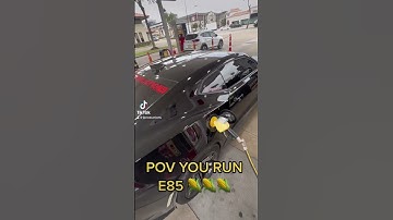 WHAT THEY DON’T TELL YOU ABOUT THE E85 LIFE #chevrolet #camaross #ss #youtubeshorts #e85 #gasprices