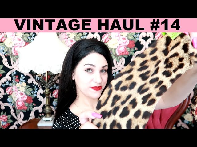 Vintage Haul #11 (Louis Vuitton, Revlon store displays, Luster lamps, Pink  slag glass) 