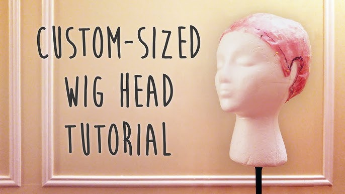 Studio Limited Canvas Block Head, Height 12, DIY Wig Making Starter K