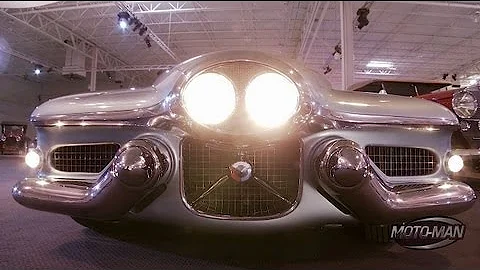 Cadillac CTS-V Coupe & Buick Y Job Concept Car at the GM Heritage Center with Bob Lutz - DayDayNews