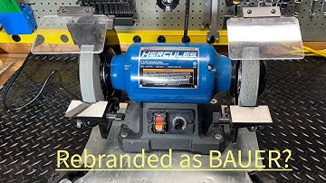 HERCULES variable speed 8- inch bench grinder