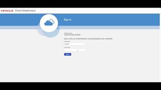 Autonomous database OML step1 Oml Services Batch Scoring On Autonomous Database