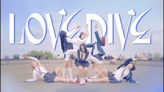 [K-POP IN PUBLIC | ONETAKE] IVE (아이브) - LOVE DIVE [4K] dance cover by WMN KYIV