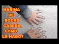 MINERALES PARA LAS PLANTAS "HARINA DE ROCAS CASERA"  [][][] UNA ALTERNATIVA PARA HACERLA
