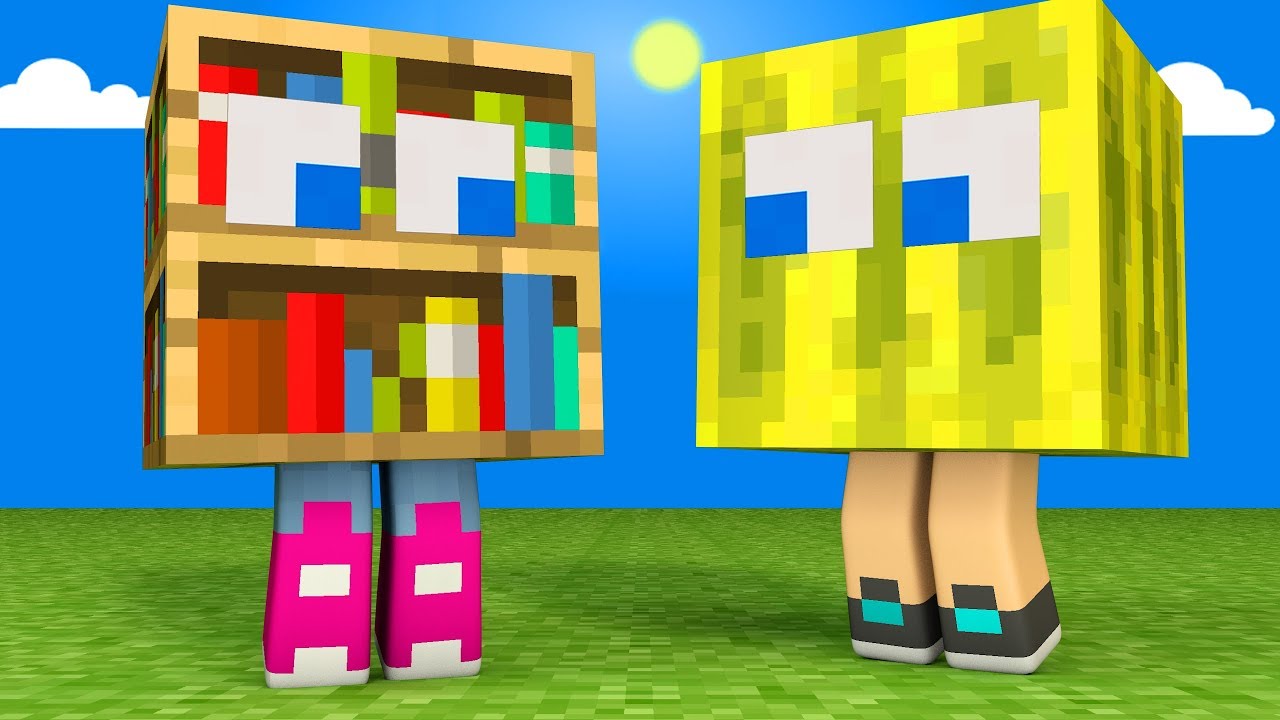 minegirl julia minegirl Minecraft - BLOQUINHOS EM APUROS