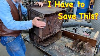 What it Takes to Save the Original Stove | Engels Coach Shop