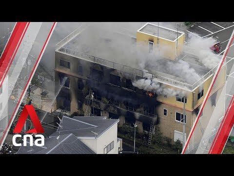 Suspected arson attack at Japan animation studio KyoAni