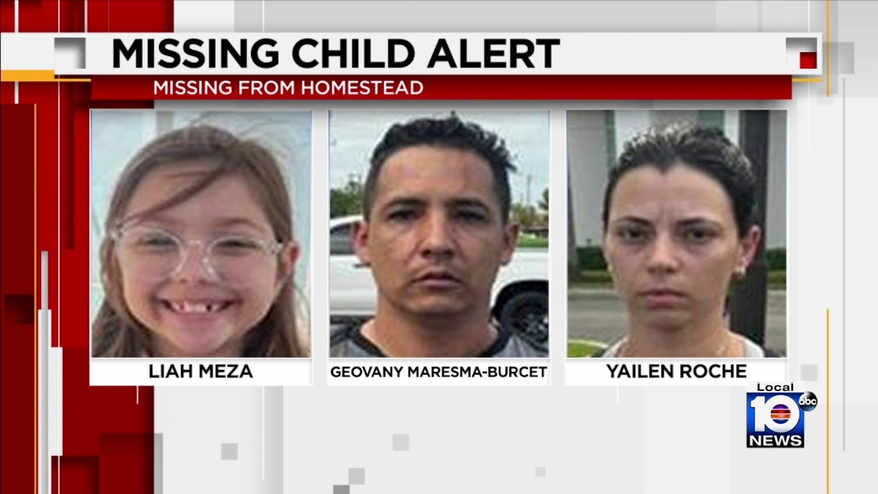 Detectives search for missing girl, 8, from Homestead - YouTube
