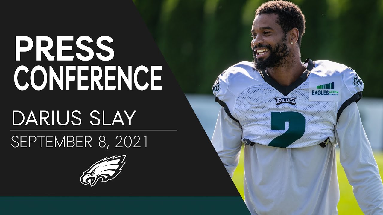 Darius Slay Talks the Importance of Setting the Tone in Atlanta | Eagles Press Conference