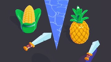 Knife Rotate! Very satisfying and relaxing Asmr slicing game