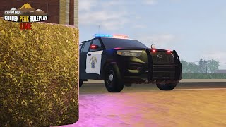 Ride Along with A Fan how bad can it be l CHP patrolling LIVE | ERLC | Golden peak roleplay