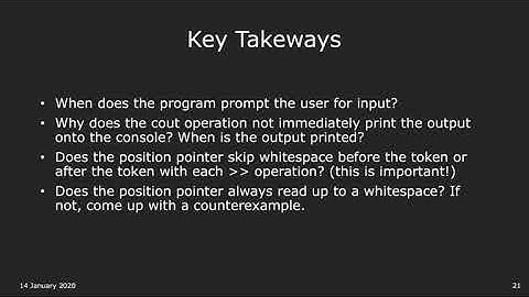 CS 106L Winter 2020 - Lecture 3: Types and Advanced Streams