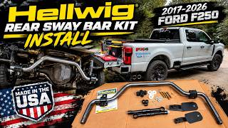 2017+ F250 Hellwig Rear Sway Bar Install + Review!