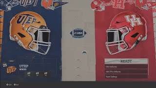 CFB 26 C USA CHAMPIONSHIP #25 UTEP V #23 HOUSTON YEAR 1