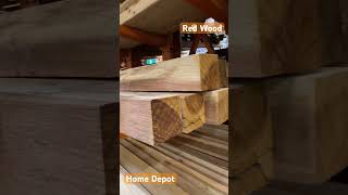 Latest Price: 3-1/2' x 3-1/2' x 8 Redwood Con from Home Depot $23.97