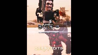 Fake G-Man Skibidi Toilet #Vs Titan Speakerman #Edit #Battle #1V1 #Shorts