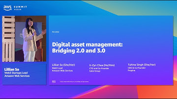 AWS Summit ASEAN 2023 | Digital asset management: Bridging 2.0 and 3.0 (FSI202)