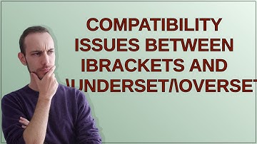 Tex: Compatibility issues between ibrackets and underset/overset/substack