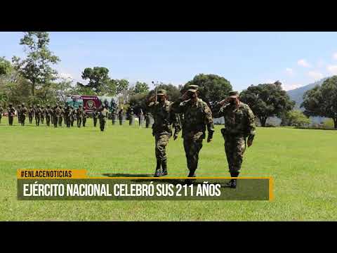 El Ejército Nacional celebró sus 211 años