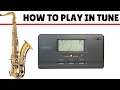 How To Play In Tune On Sax #87