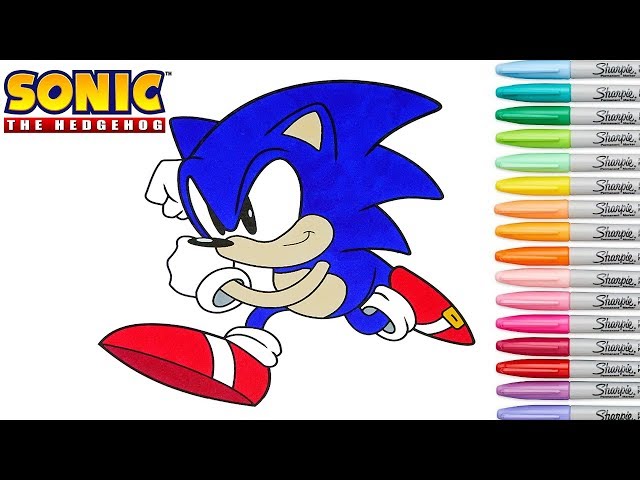 Jogo Sonic Coloring Book no Jogos 360