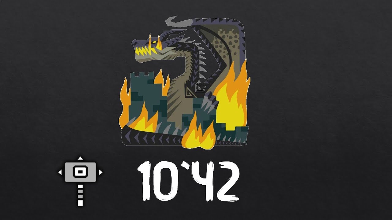 [MHWI] MR ★6 Fatalis (10'42') - Hammer  - [Solo] - No Palico