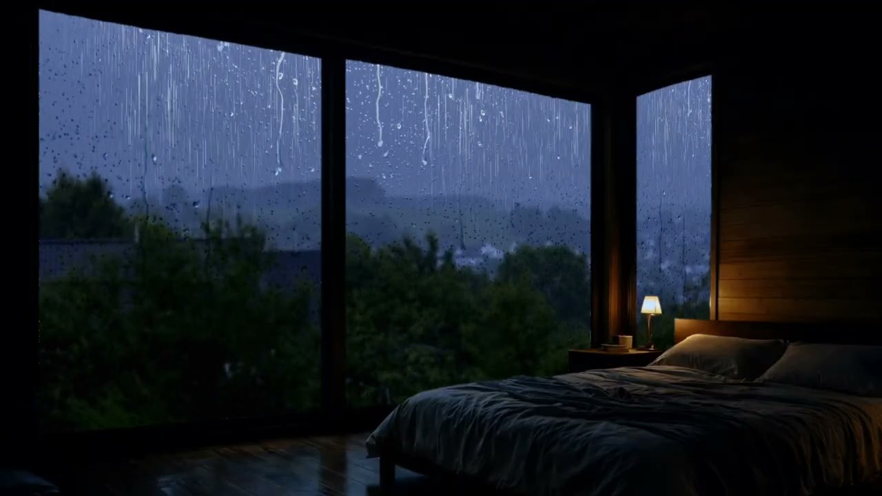 Gentle Rain Sounds for Deep Sleep | Cozy Night Ambience (30 Minutes)